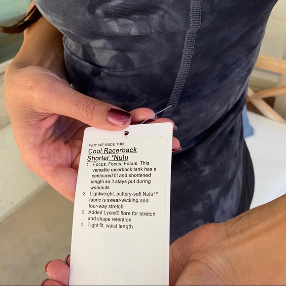 Lululemon Cool Racerback Shorter Nulu Tank - Picture 8 of 10